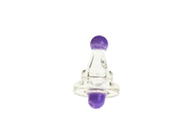 Glass Carb Cap with Directional Air Flow