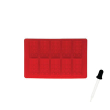 Silicone Ice Cube Tray with dropper - Lego
