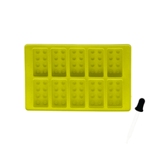 Silicone Ice Cube Tray with dropper - Lego